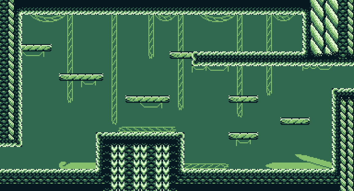 Purls of Magic Platformer Level