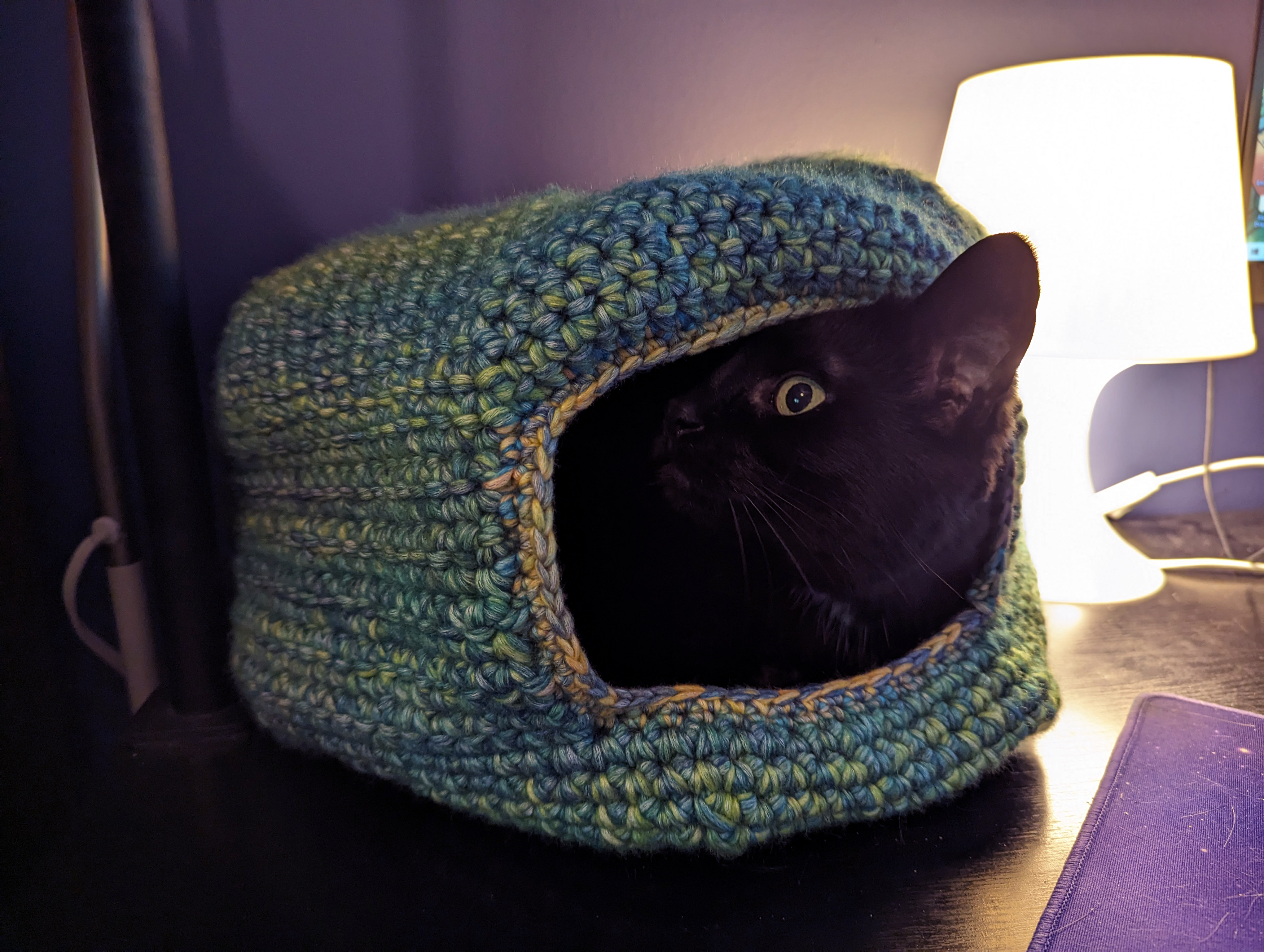 Crochet Cat Cave