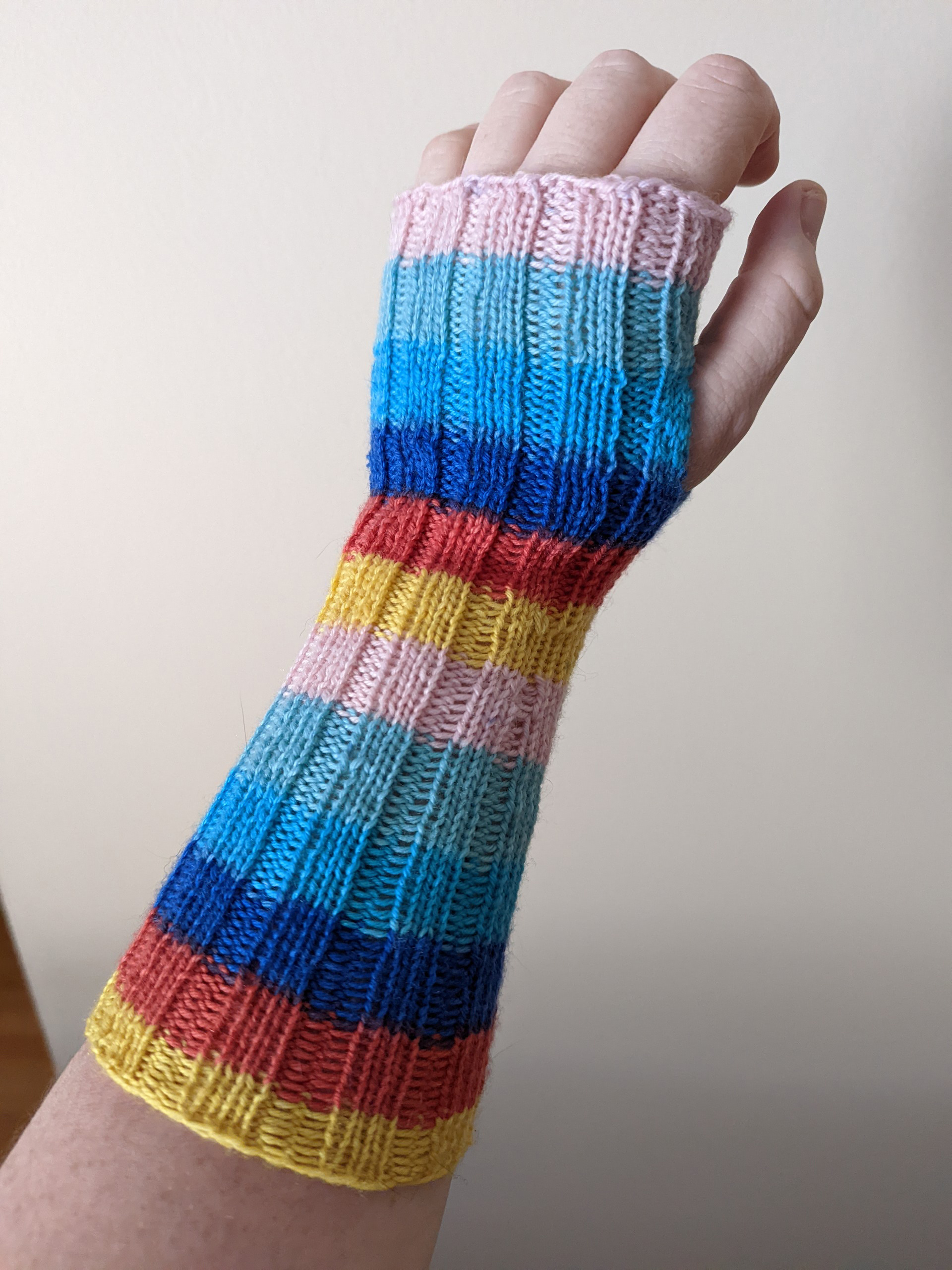 Ribbed Armwarmers